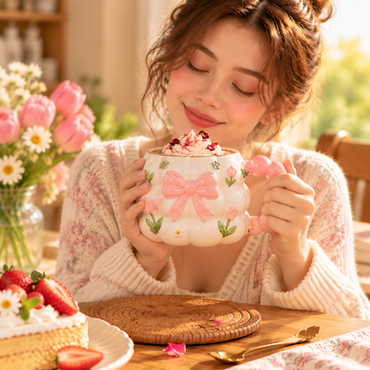 mugfolkery® Cloud & Star Ceramic Coffee Mug